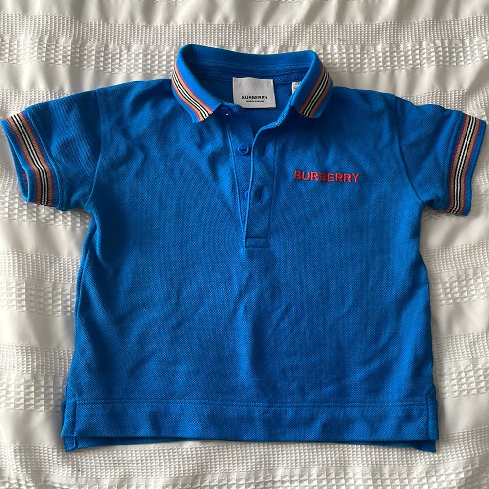 Burberry top for baby boy